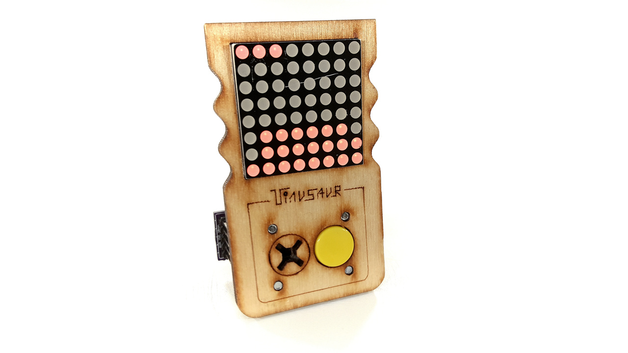 GAMETINU - Small Game Platform, Powered by the Tinusaur - ATtiny85 Microcontroller Board
