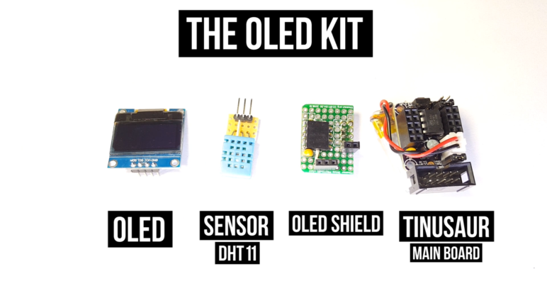 Crowdfunding campaign for the Tinusaur OLED Kit