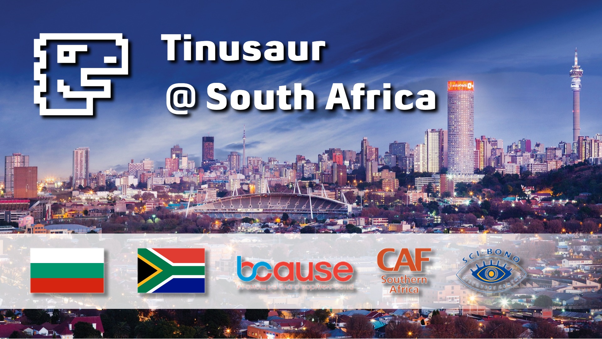 The Tinusaur team will train students and teachers in South Africa