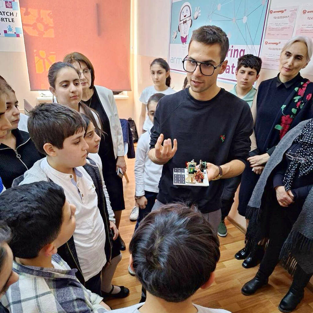 Tinusaur Foundation visited educational organizations in Armenia